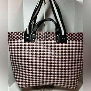 Anthropologie Woven Tote